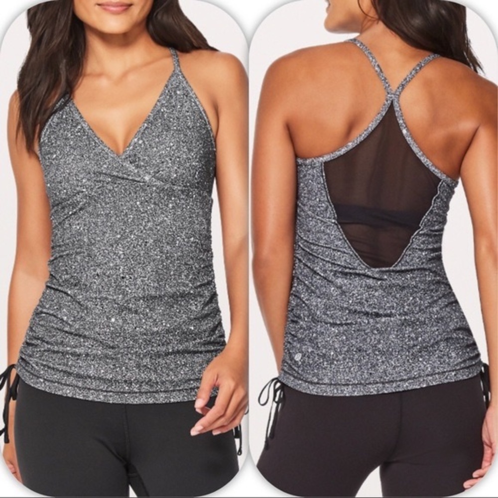 LULULEMON LUMINESCE SPLATTER FULL FREEDOM TANK